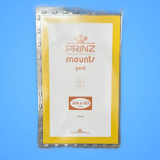 PRINZ STAMP MOUNTS 204/153 ***WE ARE A VETERAN SUPPORTIVE BUSINESS***
