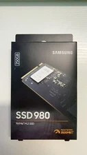MZ-V8V250 Samsung 980 250GB M.2 2280 NVMe Internal Gaming SSD MZ-V8V250B/AM