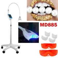Dental Mobile Bleaching Lamp Teeth Whitening Machine Cold LED Light Touch Screen