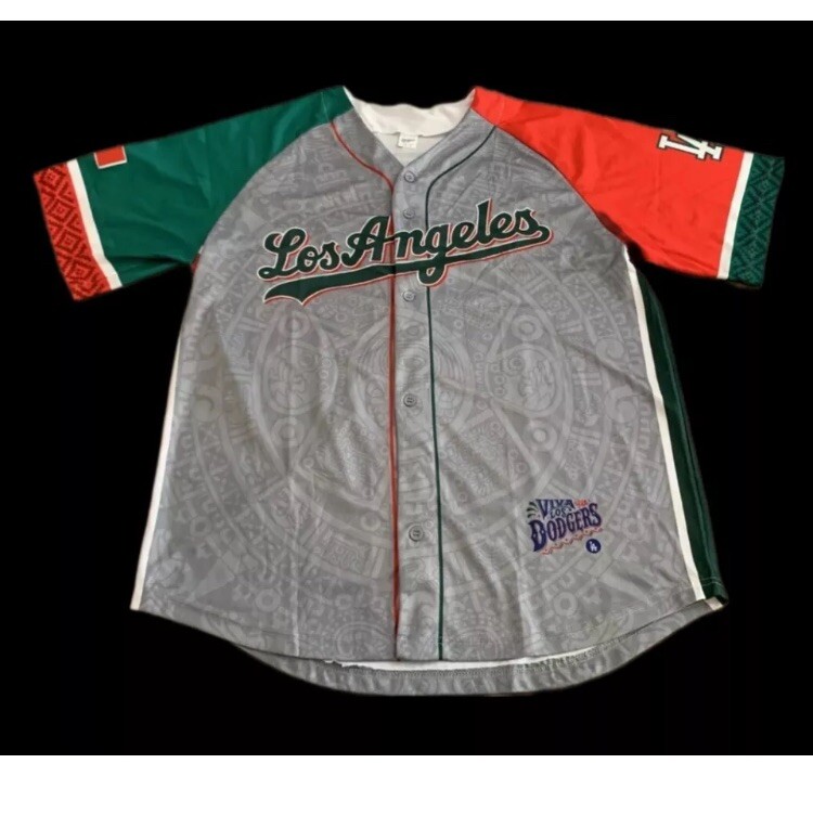 los-angeles-dodgers-2022-mexican-heritage-jersey-xl-new-sga-grey-mexico