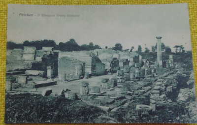 Ansichtskarte Paestum, Il ginnasio Greco-Romano   1938  [47-24)