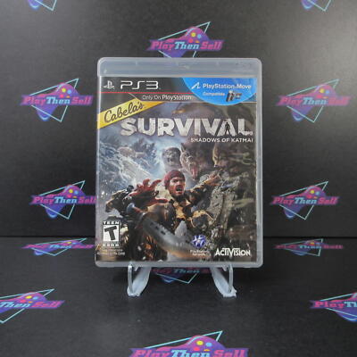 Cabelas Survival Shadows of Katmai PS3 PlayStation 3 Complete  - 1 Year Warran..
