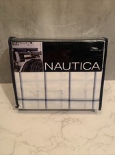 Image of Nautica Full Sheet Set w/ 2 Pillowcases - 1 Flat Sheet - 1 Fitted Sheet White