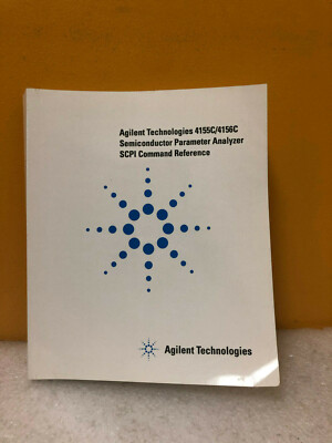 Agilent Technologies 04156-90060 4155C/4156C Parameter Analyzer SCPI Reference