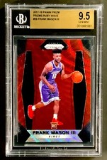 2017-18 Panini Prizm Ruby Wave Frank Mason III RC BGS 9.5 Rookie Card