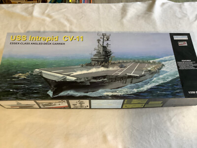 Gallery Models 64008 1:350 USS Intrepid CV-11 Essex Class Angled-Deck Carri (K3)