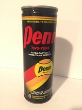 New PENN TWO-TONE TENNIS BALLS YELLOW/ORANGE Extra Duty Felt Hard Court Surface