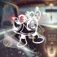 Turbo Cartoon - Jdm Car Vinyl Decal Bumper Sticker