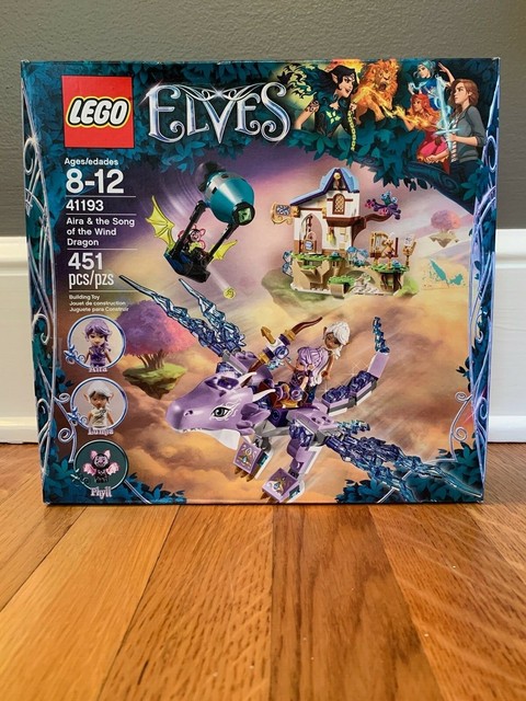 lego elves aira dragon set