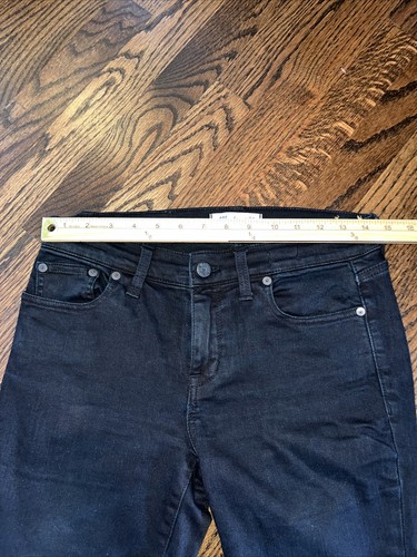 Madewell Skinny Skinny Stretchy Jeans Womens Size 27 Black - Picture 6 of 10