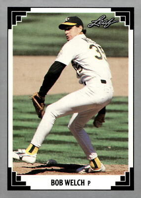 1991 Leaf #64 Bob Welch