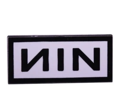 NINE INCH NAILS Band Logo Enamel Pin 🤘🏼