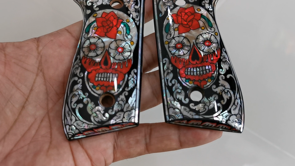 TAURUS PT 92 GRIPS FIT DECOCKER MODEL 99 100 917 FULL SIZE SUGAR