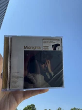 Taylor Swift hand SIGNED Midnights Mahogany Edition CD AUTOGRAPHED SEALED NEW