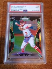 2019 Panini Prizm Cosmic Haze Taylor Ward RC Rookie #95 PSA 9