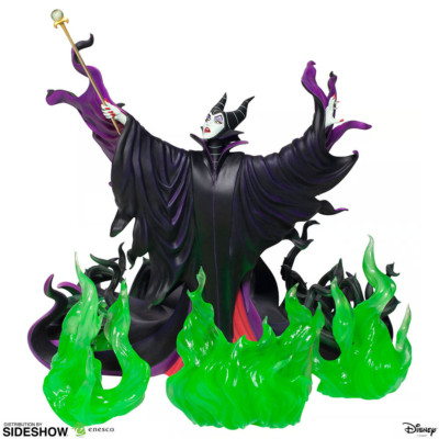 SLEEPING BEAUTY~MALEFICENT~STATUE~LE 2500~ENESCO~GRAND JESTER STUDIO~DISNEY~MIBS