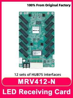 Novastar MRV412-N Receiving Card RGB Matrix HBU75 Full Color Module Control card