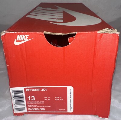 Nike Benassi JDI 343880 006 Scarface DS Slides Size 12 s-l1200.jpg main image 4
