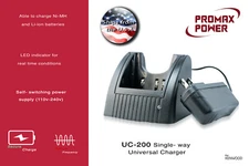 Single Unit Universal Battery Charger for Kenwood KNB-29 KNB-30 TK-2207 TK-2300