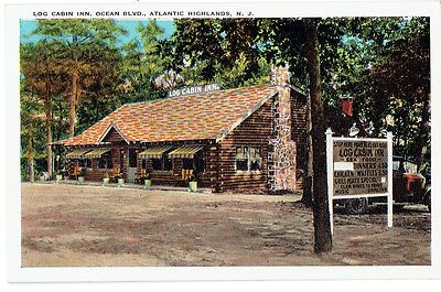 Atlantic Highlands Nj Log Cabin Inn Restaurant Ocean Blvd