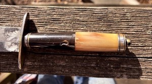 Antique bowie knife By Austreberto Aragon