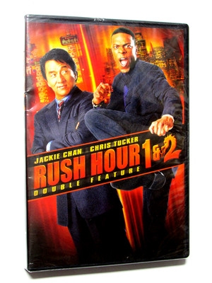 NEW Rush Hour / Rush Hour 2 (DVD DOUBLE FEATURE) Jackie Chan, Chris Tucker FREE