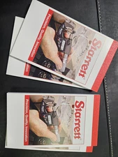 Starrett Pocket 4 Note Pads New With Chart Sale!! Fractions To Decimals