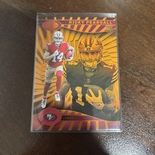 2024 Panini Illusions #78 Ricky Pearsall Orange Trophy Collection 49ers
