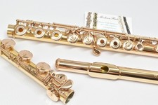 Pearl Maesta Sterling Flute w/ Gold Plating Inline G w/ Split E C# Trill B Foot