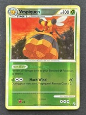 Pokémon TCG Vespiquen HS-Undaunted 23/90 Reverse Holo Rare LP on eBay