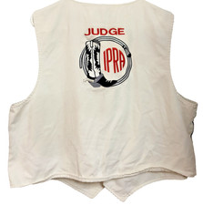 Vintage IPRA Rodeo Judge Vest | Authentic Wes...
