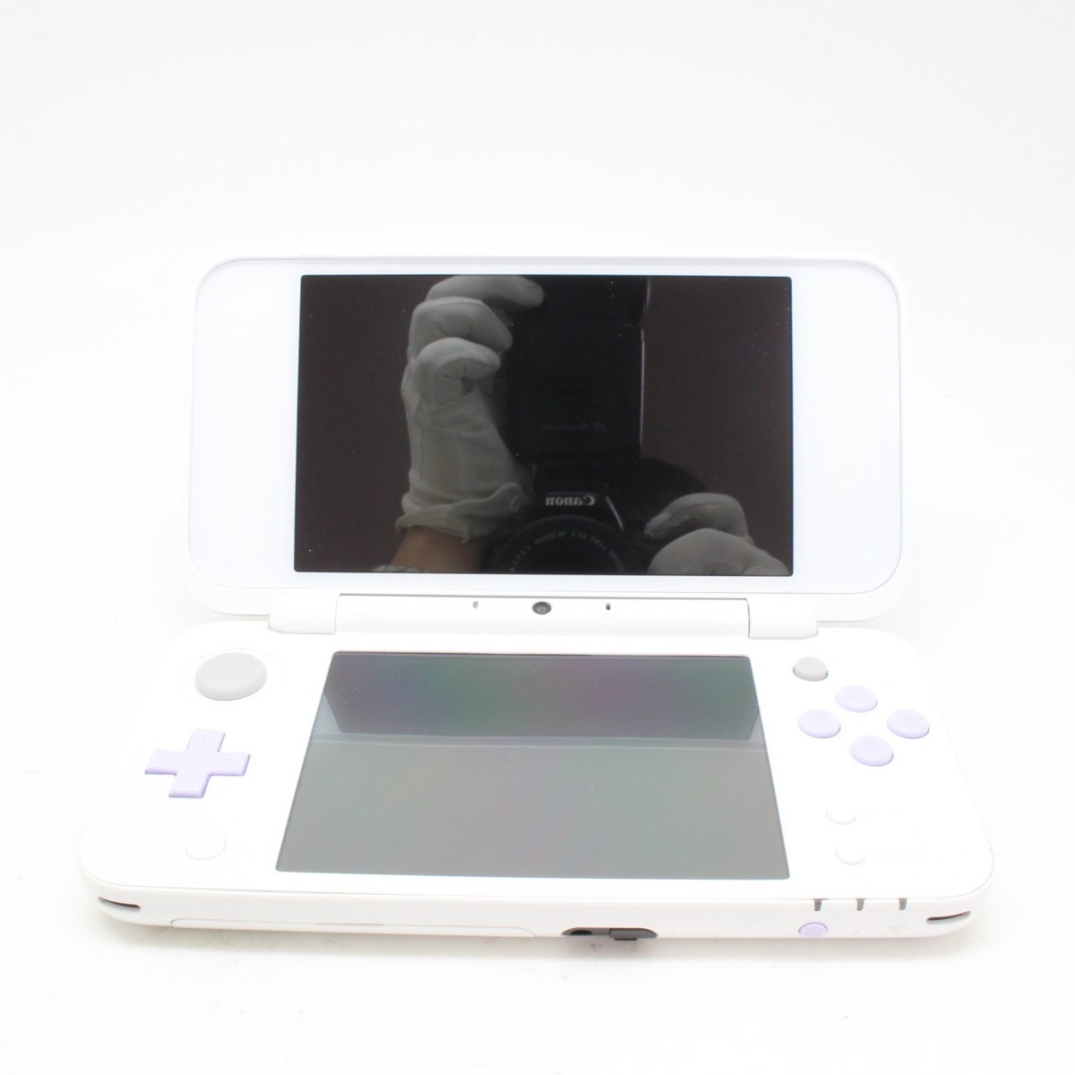 NEAR MINT ] NINTENDO NEW 2DS XL White Lavender Game Console From
