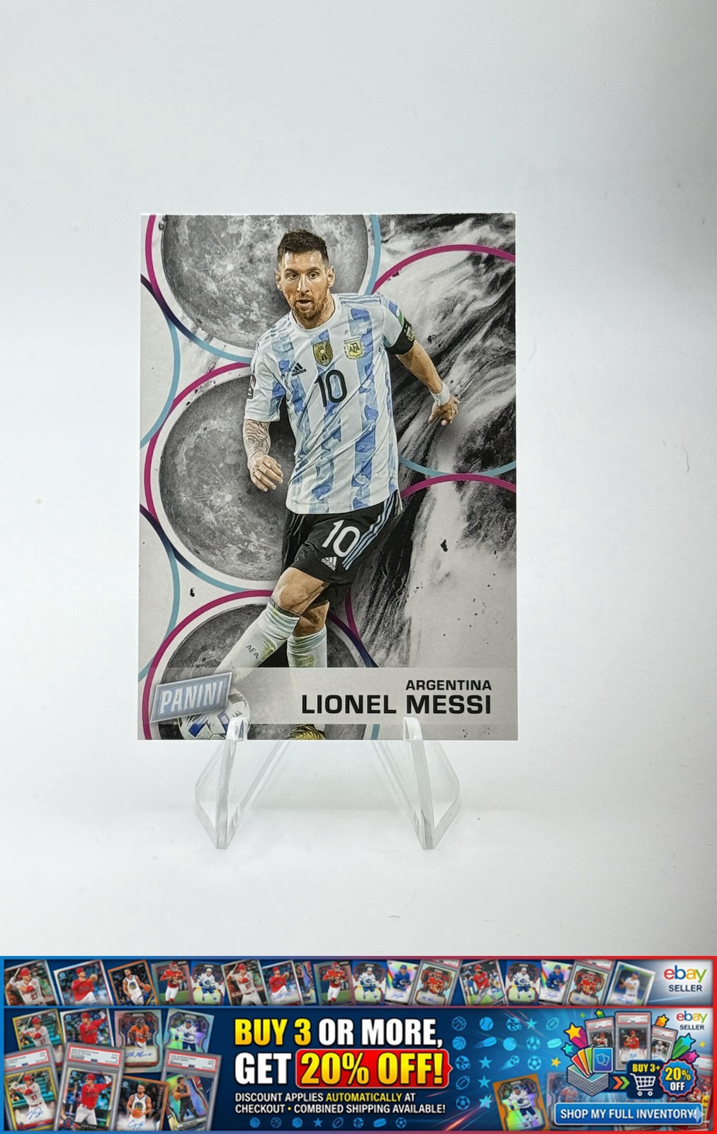 2022 Panini Father's Day Lionel Messi #FD4 Father's Day Argentina Free Shipping!