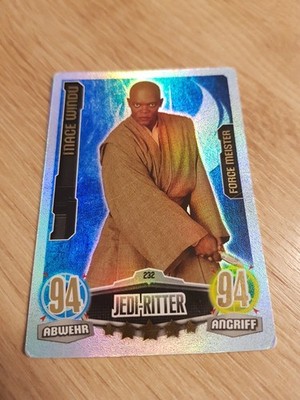 Force Attax MOV1-232 - MACE WINDU - Force Meister - Jedi-Ritter - Die Republik