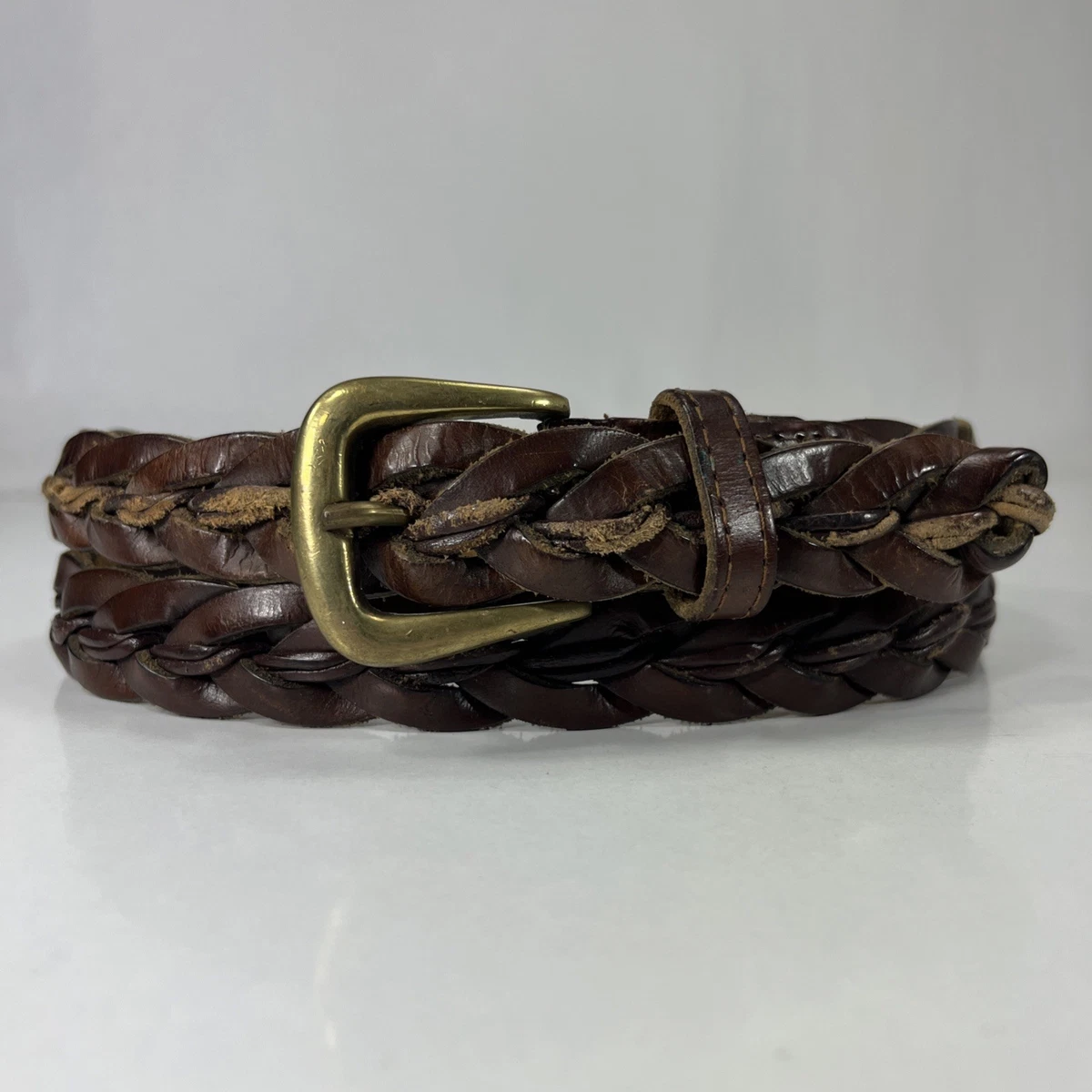 Western Cowgirl Brown Genuine‎ Bonded Leathet Women’s Belt Size XL Yalice Women Western Belt Brown Leather Belts for Jeans  main image 3