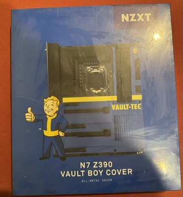 NZXT N7 Z390 Vault Boy Motherboard Cover Sealed Brand New Never Opened 1 Of 400
