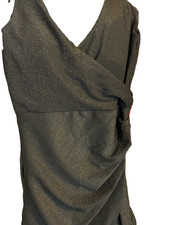 Gorgeous black sparkly mini dress, size small / 8-10