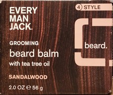 Every Man Jack Beard Balm Sandalwood 1 Each 2 Oz