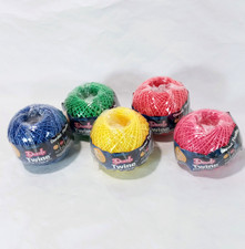 Dazzle Twine 5 Spools/Colors Polypropylene String 200 Feet Each Light Duty