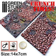 Green Stuff World GSW Crunch Times! Textures - Death Faces - Scenery Diorama War