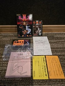 Kujaku Ou Peacock King 1 and 2 Famicom Japan Action Tested Good