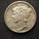 1939 **D** MERCURY SILVER DIME **NICE   ** FREE SHIPPING! C0574