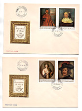 FDC Romania, Romania, 1969, Painting, Mi 2796-2801 Complete Set