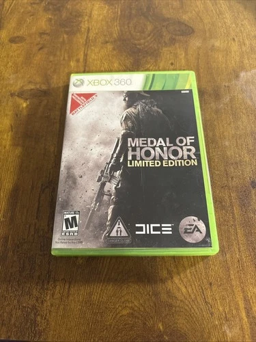 Medal of Honor Limited Edition Microsoft Xbox 360 With manual. Excellent Cond.