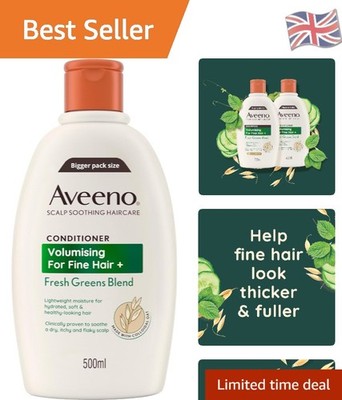 Fresh Greens Volumizing Conditioner 500ml - Beruhigt, pflegt & erfrischt