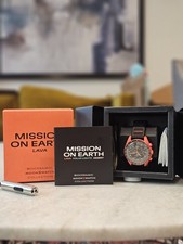 OMEGA X SWATCH SpeedMaster MoonSwatch MISSION ON EARTH - LAVA + GIFT BOX + RCPT