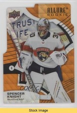 2021-22 Upper Deck Allure Rookies Orange Slice Spencer Knight #135 READ 1os2