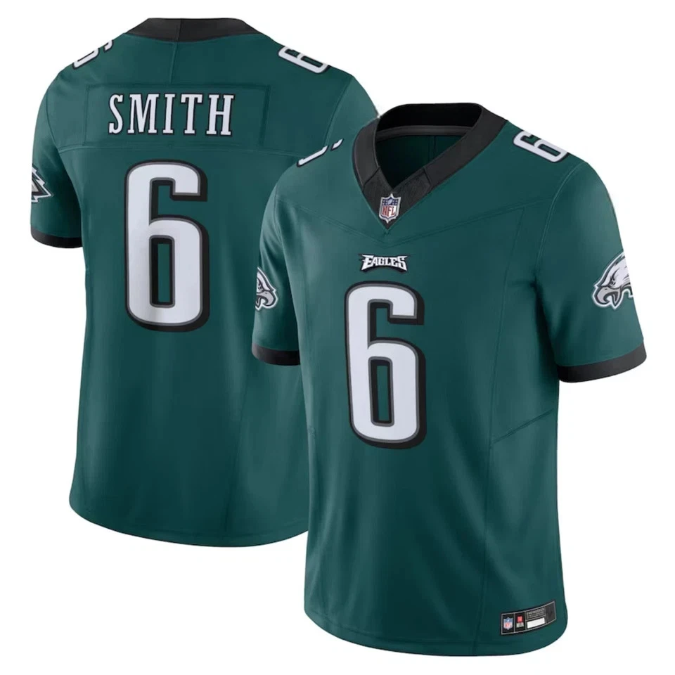 Men's  Eagless #6 DeVonta Smith  Jersey All Stitched Jersey