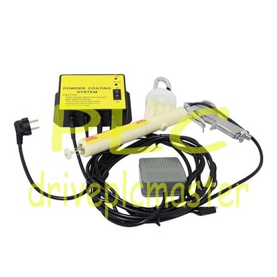 Metal Workpiece Spray Machine Mini Powder Coating System Electrostatic spray gun