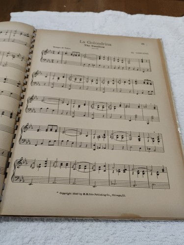 1940 Album Of Favorite Waltzes Cole Edition M M Cole Publishing Co. Music Book - Picture 23 of 24